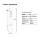 thumbnail image 1 of Tuya ZigBee Blind Motor Driver+Remote Control Electric Roller Shutter, 1 of 5