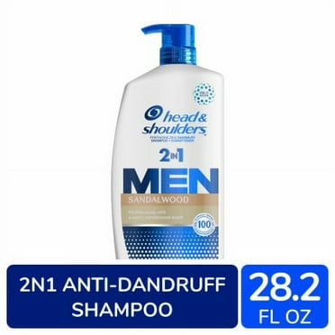 Head and Shoulders Sandalwood Mens 2 in 1 Dandruff Shampoo and Conditioner