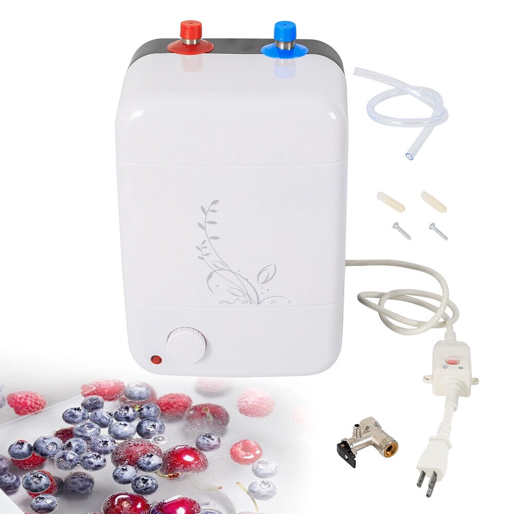 8L Hot Water Heater Bathroom Shower Kitchen Electric Tank Instant Boiler Under Sink