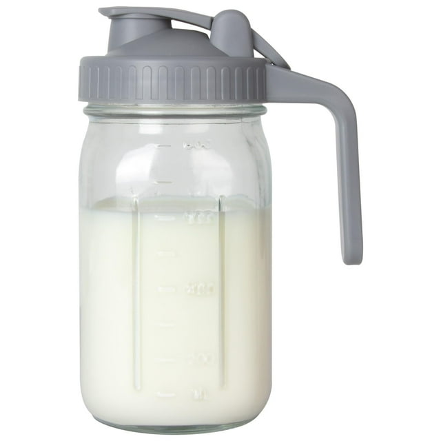 Jarra de leche materna OneDream Mason, 950 ml con tapa abatible