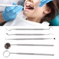 thumbnail image 1 of Oral Face Tool Set, Portable Surgical Pick Teeth Cleaning Tool Anti Slip Grip  for Hospital, 1 of 8