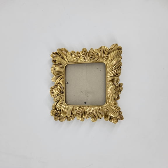 ISRCARIOY Gold Square Picture Frame - Modern Photo Frame with Clear Glass