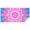 Pink Tie Dye, variant on Colorful Tie Dye Burst Pattern Rectangle Tablecloth 60"x84",Waterproof Polyester Rectangle Table Cloth, Wipeable Spillproof Polyester Tablecloth for Dining, Camping, Indoor and Outdoor