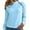 Sky Blue Sweatshirts, variant on Htigea Womens Long Sleeve Tops Side Zip Up Mock Neck Sweatshirts Casual Loose Fit Pullover Tops Black S