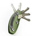 thumbnail image 3 of Aluminum Key Holder Clip Folder Outdoor Pocket Tool (Green), 3 of 7