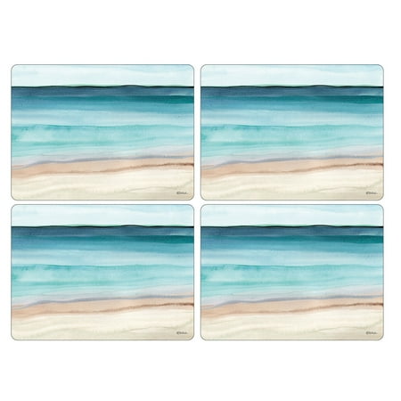 

Pimpernel Coastal Shore Placemats Set of 4 15.7 X 11.7