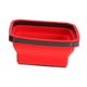 thumbnail image 2 of Organizador de herramientas de silicona de la bandeja plegable para piezas plegables para tornillos pequeños carpinteros Rojo, 2 of 8