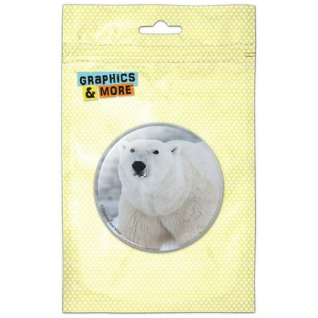 

Polar Bear Arctic Refrigerator Button Magnet