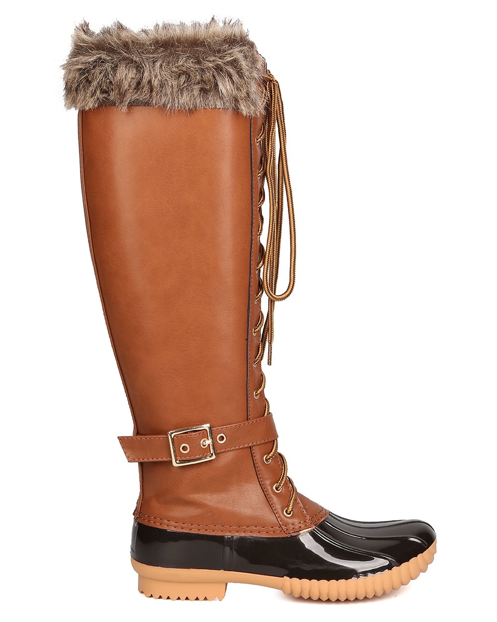 womens knee high duck boots
