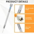 thumbnail image 5 of Watch Screwdriver Set 0.6-2.0 mm Jewelry Screwdriver Set Rustproof Jewelry Watch Screwdriver with 13 Replacement Nozzles for Repair Watch Jewelry Eyeglasses Electronics, 5 of 9