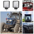 thumbnail image 3 of LED Work Light, 2 Pcs 48W Flood LED Light Bar for Car Tractor Offroad Trucks SUV ATV Boat 4 Inch, 3 of 7