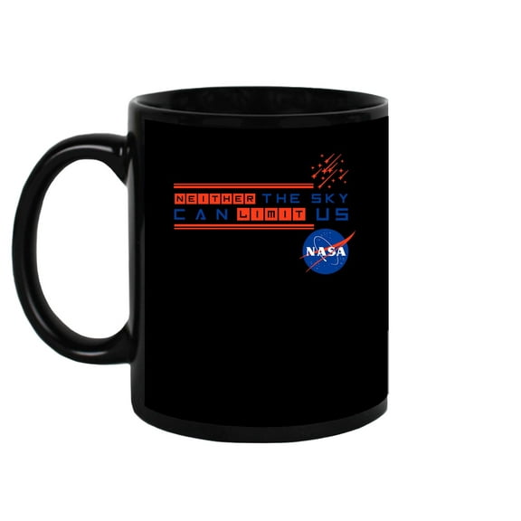 NASA The Sky Cant Limit Us Mug Unisex's -NASA Designs