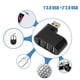 thumbnail image 4 of Hub USB, Divisor USB 3 En 1, Expansor USB Giratorio De 90/180, Adaptador Multipuerto Portátil, 1 Puerto USB3.0, 2 Puertos USB2.0, Para Impresora De Unidad Flash HDD Portátil, 4 of 7