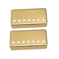 thumbnail image 2 of Cubiertas de pastilla de latón para guitarra eléctrica de 7 cuerdas shamjiam Dorado 2 unids, 2 of 6