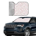 thumbnail image 3 of Kdxio Floral Print Front Windshield Sun Shade,Folding Auto Sunshade for Car Truck SUV-, 3 of 7