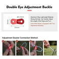 thumbnail image 4 of Outdoor Camping Tent Rope with Tent rope Tensioner Windproof High, 4 of 8
