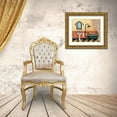 thumbnail image 3 of Hedy 32x26 Gold Ornate Wood Framed with Double Matting Museum Art Print Titled - Bath time II, 3 of 4