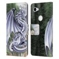 thumbnail image 1 of Head Case Designs Officially Licensed Ruth Thompson Dragons Quicksilver Leather Book Wallet Case Cover Compatible with Google Pixel 3a, 1 of 6