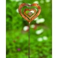 thumbnail image 3 of Triple Spinning Heart Garden Stake, 3 of 7
