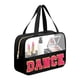 thumbnail image 4 of Bolsa de cosméticos grande y transparente con letras bordadas Organizador de maquillaje Bolsa de aseo de viaje para mujeres, 4 of 7