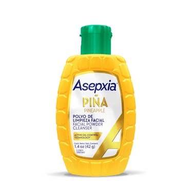 Asepxia Pineapple Facial Cleanser Powder with Natural Enzymes for Normal Skin, 1.4 oz