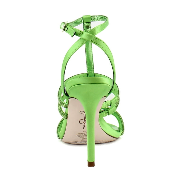 Jessica Simpson Tiannah Women's Heels Bright Green Size 9.5 M