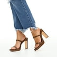 thumbnail image 6 of Journee Collection Womens Naivee Tru Comfort Foam Open Square Toe Platform Heel Sandals, 6 of 6