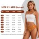thumbnail image 4 of Fotbe Orange Glitter Calzones Estampados para Mujer – Ropa Interior de Algodón, Cómoda, Suave y Elástica-Small, 4 of 6