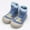 Blue, variant on Zecgelong Fall And Winter Baby Indoor Outdoor Toddler Shoes Men And Girls Ter Ry Thickened Warm Toddler Socks Children Fashion Cartoon shoes 0-12 months Size 6-12 Months
