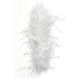 thumbnail image 1 of Puños de plumas, decoración de muñeca, joyería de estilo antiguo, negro (a)-J-blanco-Código de modelo24043 J blanco, 1 of 5