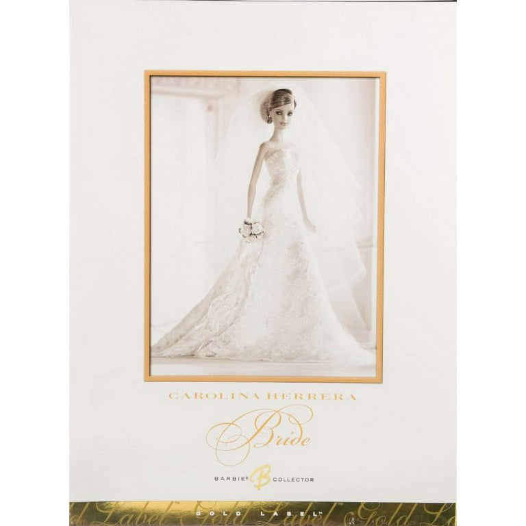 Carolina Herrera Bride Barbie Doll - Gold Label Barbie