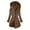 Brown#2, variant on GaThRRgYP Coats for Women,Plus Size Outerwear Coats,Women's New Solid Color Long-sleeved Hooded Fashion Cotton-padded Jacket Dark Gray S