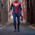 thumbnail image 1 of Disfraz de Spiderman para adultos y niños, traje de superhéroe DE LA PS4 para Halloween Fivean unisex, 1 of 2