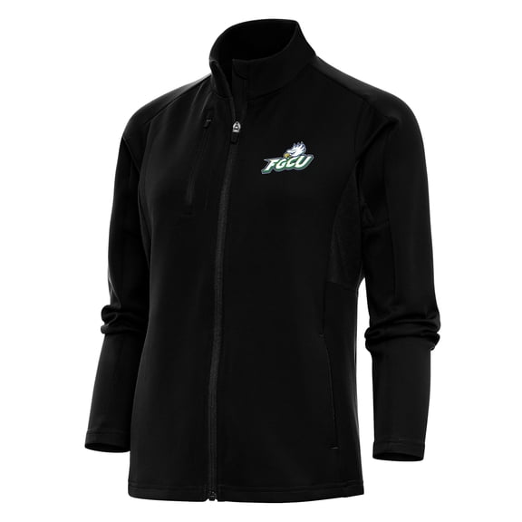 Women's Antigua Black Florida Gulf Coast Eagles Generation Full-Zip Jacket