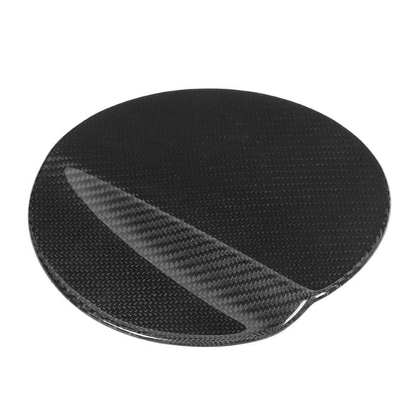 Car Fuel Carbon Fiber Accessory Carbon Fiber Gas Fuel Door Cover Car Modification Fit For 2014-2019