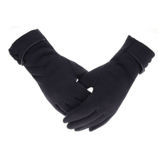 Guantes a prueba de viento de vellón con pantalla táctil para mujer Ropa cálida de invierno Ideal para el invierno, la conducción o simplemente para adaptarse a tu estilo. FORRO CÁLIDO Y CÓM