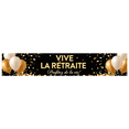 thumbnail image 2 of LUUFILx Retirement Party Supplies Gold Black Backdrop Banner Celebration Balloons Decoration Photography Props Event Background Decors Happy Occasion, 2 of 7