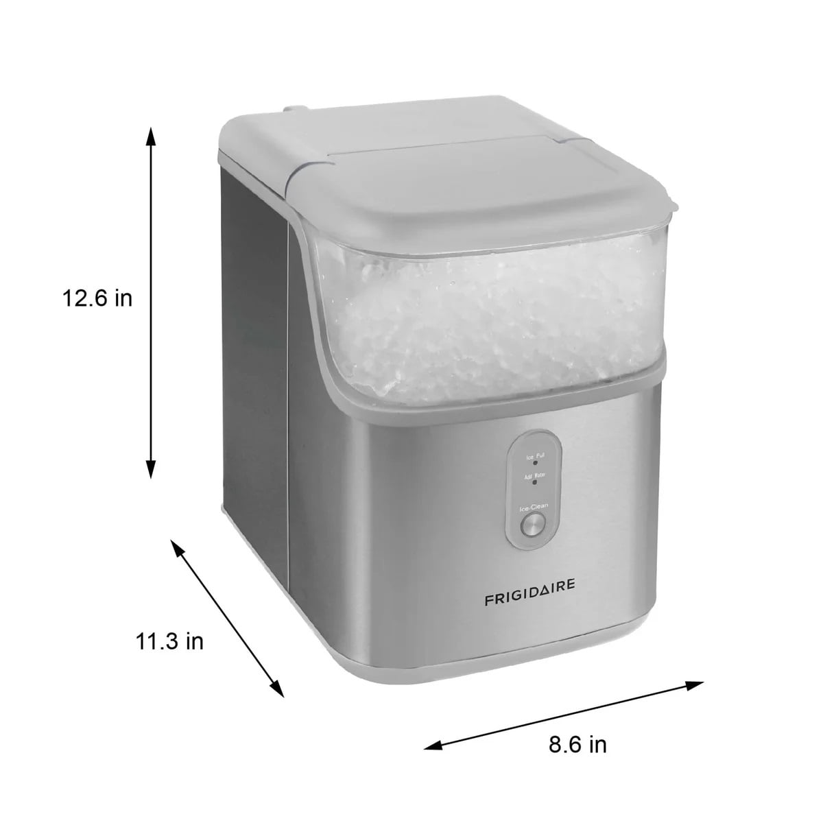 Frigidaire Crunch Countertop Nugget Ice Maker, 33 Pounds