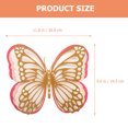 thumbnail image 2 of AURARMLET Decorative Butterfly Wall Decal Rosado Con Tridimensional Para Salas Y Comedores, 2 of 7