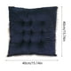 thumbnail image 3 of Funda de almohada de pana de color liso con encaje para silla. Cojín de asiento multicolor. Personalizable para sillas. Cojín de fibra de poliéster., 3 of 6