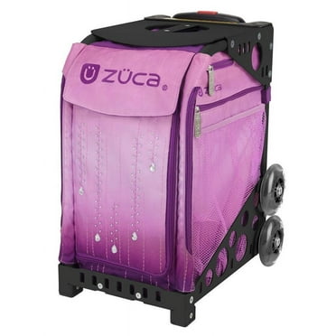 Zuca Rain Sport Bag and Black Frame with Flashing Wheels (Velvet)