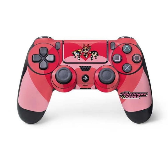 Skinit Cartoon Network Powerpuff Girls Hearts PS4 Controller Skin