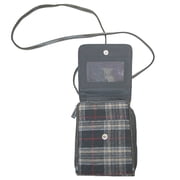 Croft & Barrow Plaid Organizer Crossbody