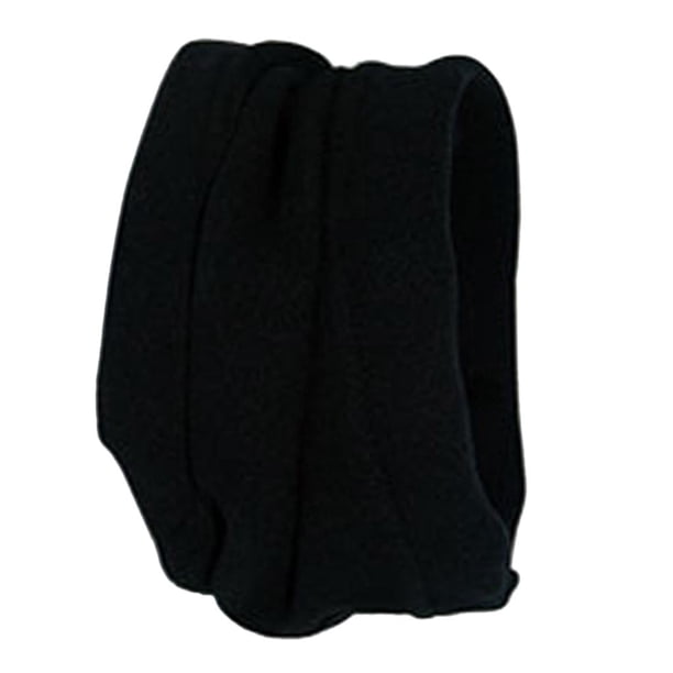Neckwarmer Thermal Fleece Snood Scraf Moto Ciclismo Equitación Hombres Damas Negro Hugo Bufanda Snood con cuello cálido