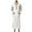 AB653 White, variant on Men'S Long Robe Floral Print Long Sleeve V Neck Romper Fashion Loose Man Festival Party Play Street Wear Brown Size S