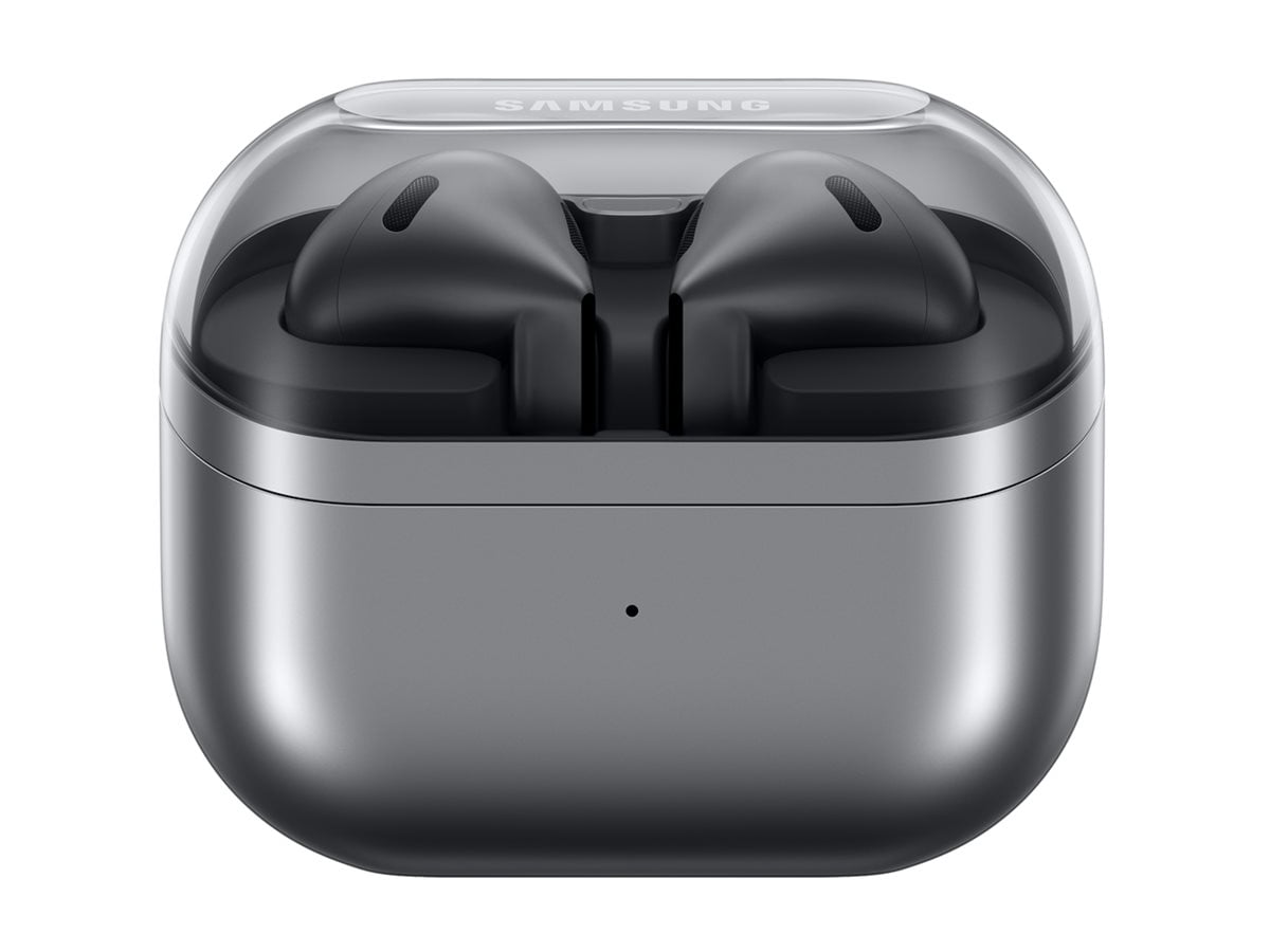 SAMSUNG Galaxy Buds3 (2024, ANC) Water Resistant, AI Real-Time Language Interpreter, True Wireless Bluetooth 5.4 Earbuds, Hi-Fi Sound, Noise Cancelling, Touch Control, International Model (Silver)