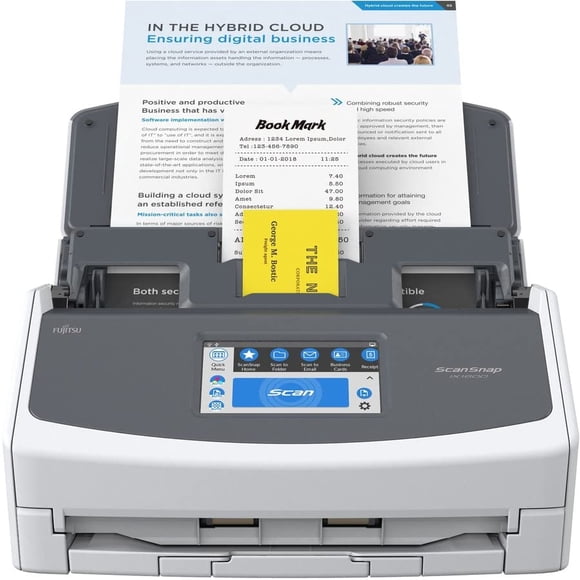 Escáner Fujitsu iX1600 ADF 600 dpi Óptico Nuevo
