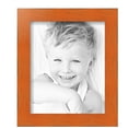 thumbnail image 2 of ArtToFrames 8.5x11 Inch Orange Picture Frame, This Red Wood Poster Frame is Great for Your Art or Photos, Comes with Regular Glass (4607), 2 of 8