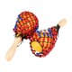 thumbnail image 1 of 2x Madrina de madera Maracas Sand Hammers Diy Bead Net Percusión Musical Instrumento Musical para Birthday Performance KTV Recolección Concierto, 1 of 10
