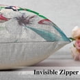 thumbnail image 4 of Funda De Cojín para Exteriores, Juego De 4 Fundas De Almohada para Sofá con Patrón De Plantas Y Flores Y Pájaros Tropicales Impermeables para Patio, Jardín, Sala De Estar, Dormitor, 4 of 5